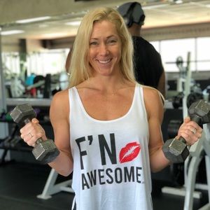 Workout or at the pool or wear anywhere T shirt